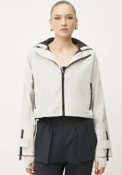 PLEIN SPORT geaca culoarea bej, de tranzitie, oversize, SAEC WJB1824 STE003N imagine