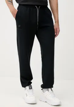PLEIN SPORT pantaloni de trening culoarea negru, uni, SAEC MJT2477 STE003N imagine