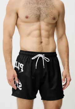PLEIN SPORT pantaloni scurti de baie culoarea negru, PS25MBM01 imagine
