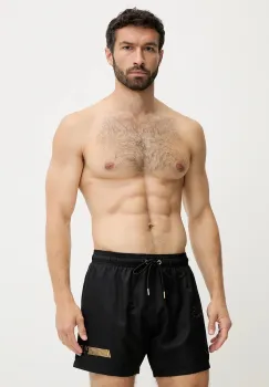 PLEIN SPORT pantaloni scurti de baie culoarea negru, PS25MBM02 imagine
