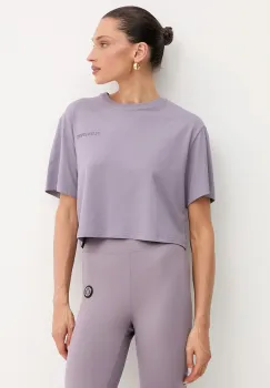 PLEIN SPORT tricou culoarea violet, SAEC WTK3560 STE001N imagine