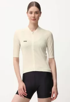 POC tricou de ciclism Pristine culoarea bej imagine