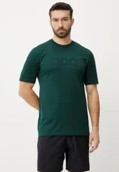 POC tricou din bumbac barbati, culoarea verde, cu imprimeu, 61650 imagine