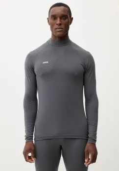 POC tricou functional cu maneca lunga din lana culoarea gri, 57032 imagine