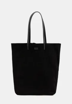 Pollini geanta de mana din piele intoarsa culoarea negru, PC4425PP0N QL1 imagine