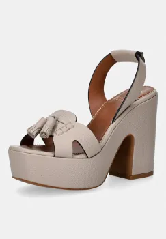 Pollini sandale cu toc imagine