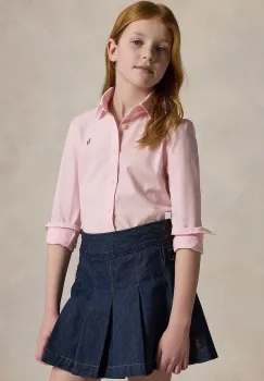 Polo Ralph Lauren camasa de bumbac pentru copii imagine