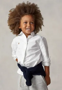 Polo Ralph Lauren camasa de bumbac pentru copii imagine