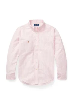 Polo Ralph Lauren camasa de bumbac pentru copii imagine