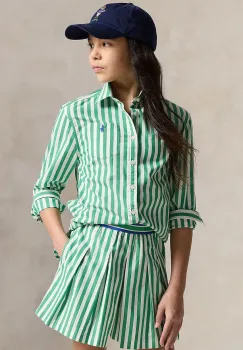 Polo Ralph Lauren camasa de bumbac pentru copii imagine