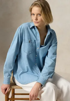 Polo Ralph Lauren camasa de dama din denim imagine