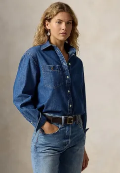 Polo Ralph Lauren camasa de dama din denim imagine