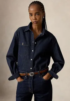 Polo Ralph Lauren camasa de dama din denim imagine