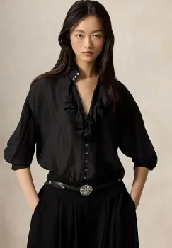 Polo Ralph Lauren  camasa de dama din matase imagine