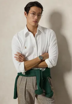 Polo Ralph Lauren camasa oxford pentru barbati din bumbac imagine