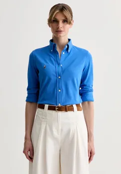 Polo Ralph Lauren camasa oxford pentru femei, din bumbac imagine