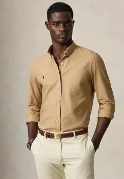 Polo Ralph Lauren camasa pentru barbati din bumbac cu elastan imagine