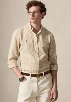 Polo Ralph Lauren camasa pentru barbati din bumbac cu elastan imagine