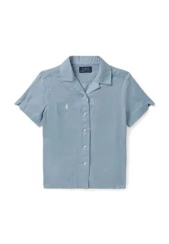 Polo Ralph Lauren camasa pentru copii din in imagine
