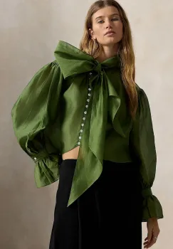 Polo Ralph Lauren  camasa pentru femei cu amestec de casmir imagine