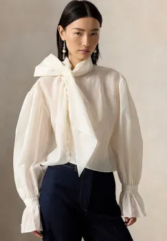Polo Ralph Lauren  camasa pentru femei cu amestec de casmir imagine