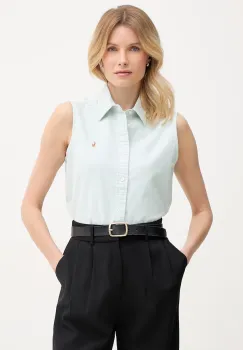 Polo Ralph Lauren camasa pentru femei, din bumbac imagine