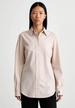 Polo Ralph Lauren camasa pentru femei din bumbac cu elastan imagine