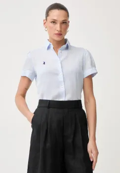 Polo Ralph Lauren camasa pentru femei, din in PD LINEN-WVN-SHIRT imagine