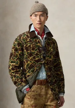 Polo Ralph Lauren geaca de tranzitie pentru barbati din bumbac imagine