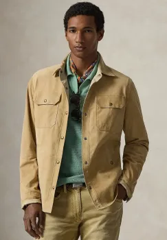 Polo Ralph Lauren geaca din piele intoarsa imagine
