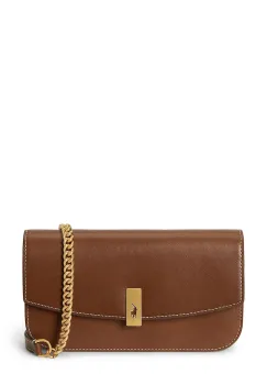 Polo Ralph Lauren geanta de mana din piele imagine