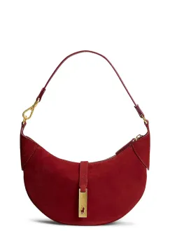 Polo Ralph Lauren geanta shopper pentru femei din piele intoarsa imagine