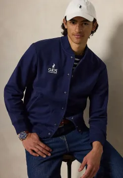 Polo Ralph Lauren hanorac cu fermoar pentru barbati, cu bumbac imagine