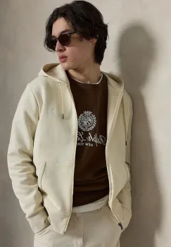 Polo Ralph Lauren hanorac cu fermoar si gluga imagine