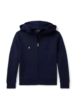 Polo Ralph Lauren hanorac cu gluga pentru copii cu bumbac imagine