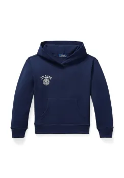 Polo Ralph Lauren hanorac cu gluga pentru copii cu bumbac imagine