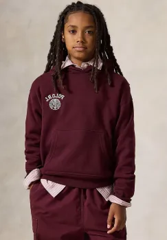 Polo Ralph Lauren hanorac cu gluga pentru copii cu bumbac imagine