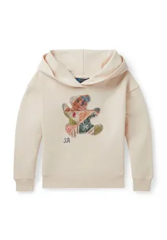 Polo Ralph Lauren hanorac cu gluga pentru copii din bumbac imagine