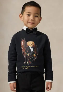 Polo Ralph Lauren hanorac de bumbac pentru copii imagine
