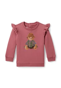 Polo Ralph Lauren hanorac pentru copii cu bumbac imagine
