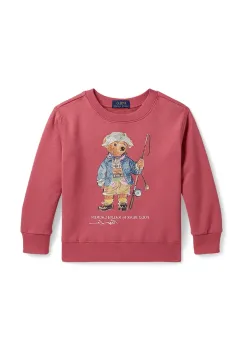 Polo Ralph Lauren hanorac pentru copii cu bumbac imagine