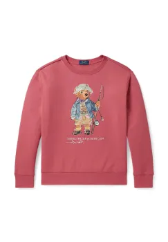 Polo Ralph Lauren hanorac pentru copii cu bumbac imagine