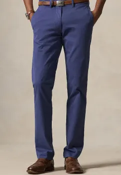 Polo Ralph Lauren pantaloni chinos pentru barbati cu bumbac imagine