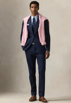 Polo Ralph Lauren pantaloni chinos pentru barbati din bumbac cu elastan imagine
