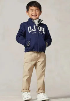 Polo Ralph Lauren pantaloni de bumbac pentru copii imagine