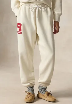 Polo Ralph Lauren pantaloni de trening pentru femei cu bumbac imagine