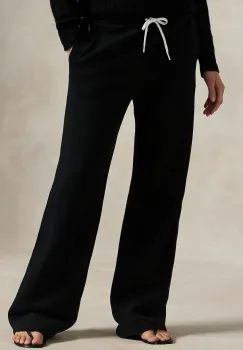 Polo Ralph Lauren pantaloni de trening pentru femei cu bumbac imagine