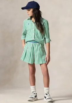 Polo Ralph Lauren pantaloni scurti din bumbac pentru copii imagine