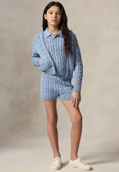 Polo Ralph Lauren pantaloni scurti din bumbac pentru copii imagine