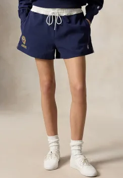 Polo Ralph Lauren pantaloni scurti pentru femei, din bumbac imagine